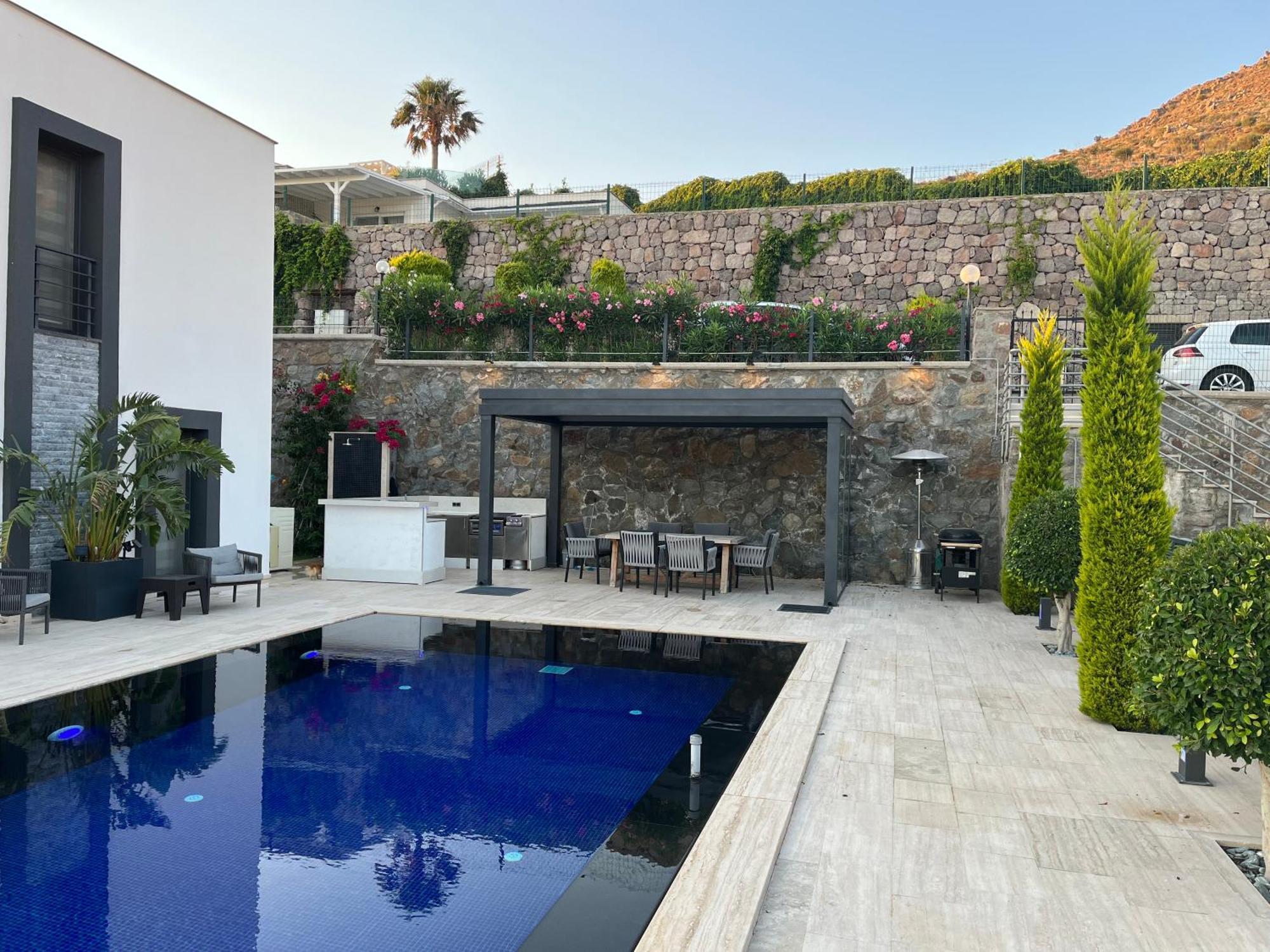 Villa Aylinda With Private Heated Pool Bodrum Kültér fotó