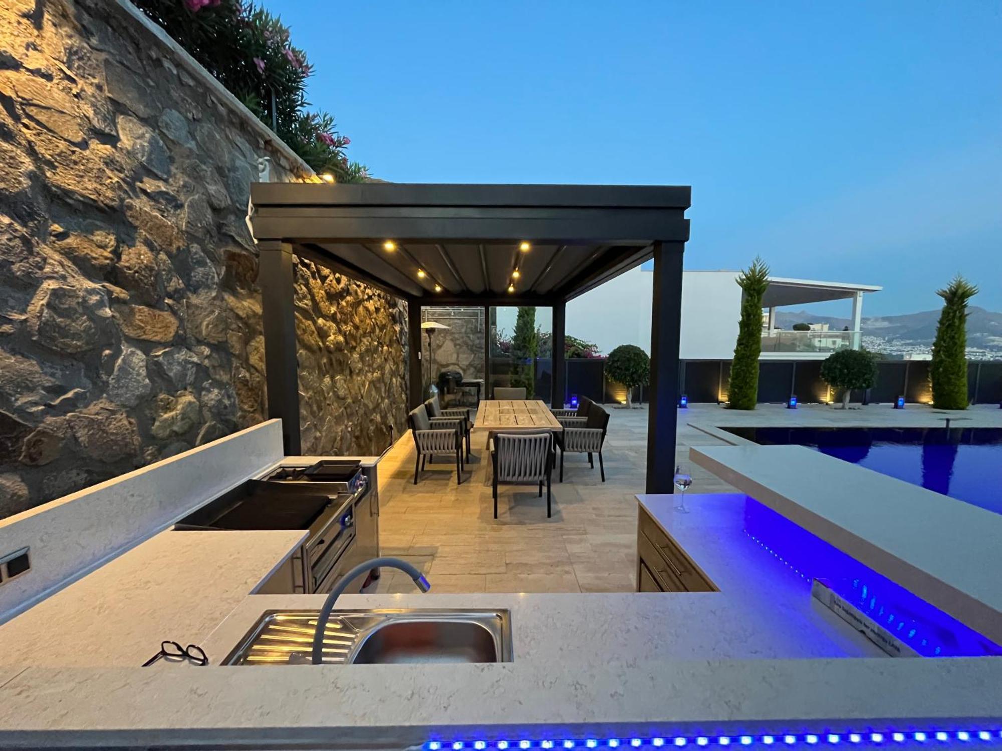Villa Aylinda With Private Heated Pool Bodrum Kültér fotó